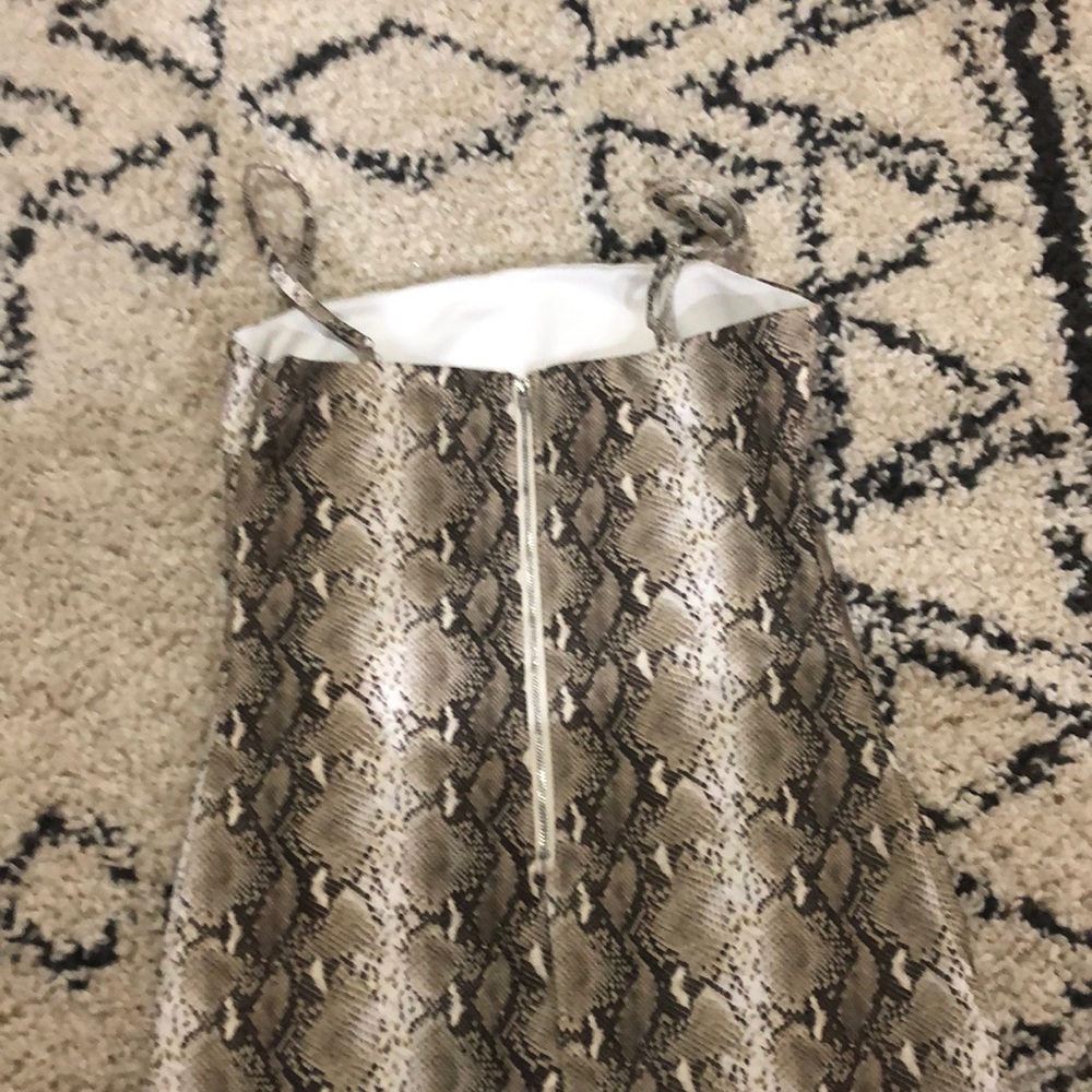 Tiger Mist Snakeskin Python Dress - image 3